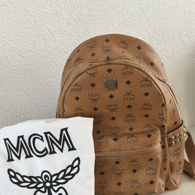 MCM Backpack Cognac
