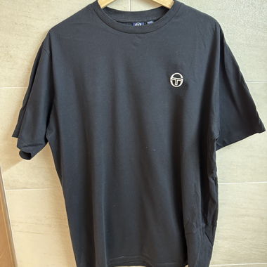T-shirt nero Sergio Tacchini XXL