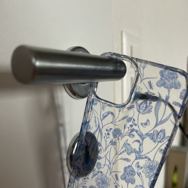 Handyhülle H&M i Phone 14 CottageCore blaue Blumen