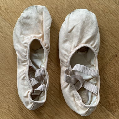 Scarpette da balletto rosa