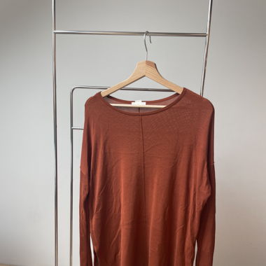 Dünner Strick Pullover overzized