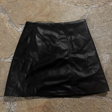 Leather skirt