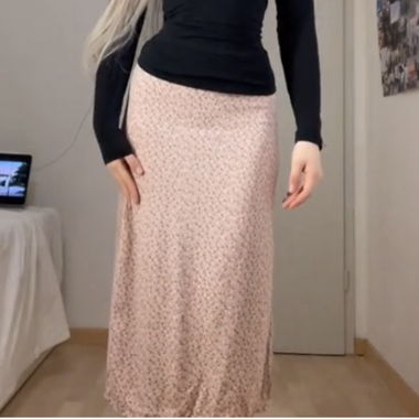 midi blumen rock brandy melville