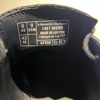 Dr. Martens Lederschuhe