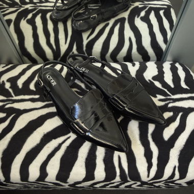 Cider Slingback Heels ohne Absatz