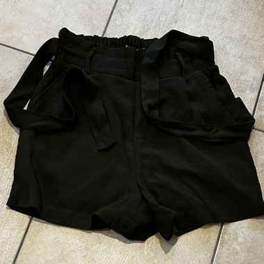 Black shorts with belt #shorts
