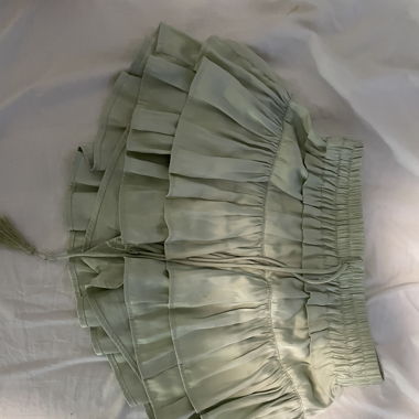 Stylish Summer Skirt, Light Green, Size Xs