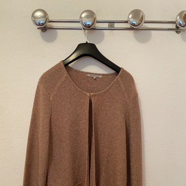 Cardigan doré