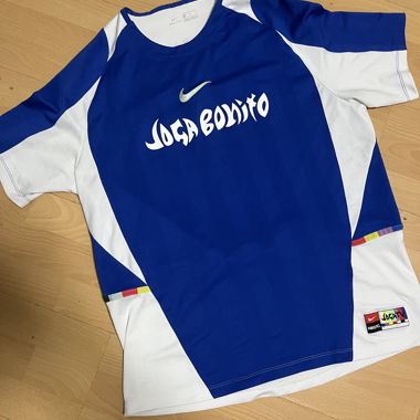 Nike Joga Bonito Dri-Fit Sportshirt blau/weiss