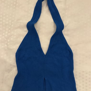 Blue New Yorker Top