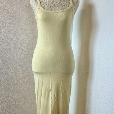 Robe longue de Tally Weijl en jaune beurre