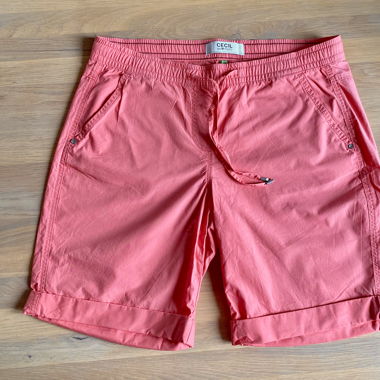 Short femme corail Cecil taille 28 100% coton neuf