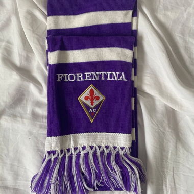 ACF Fiorentina Fan Scarf lilac-white
