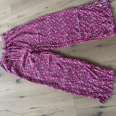 Fabric trousers