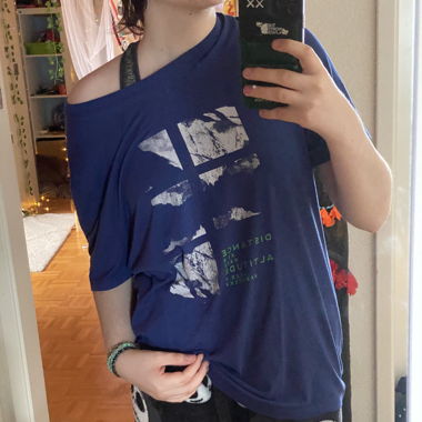 Blue Mountain Crane T-Shirt