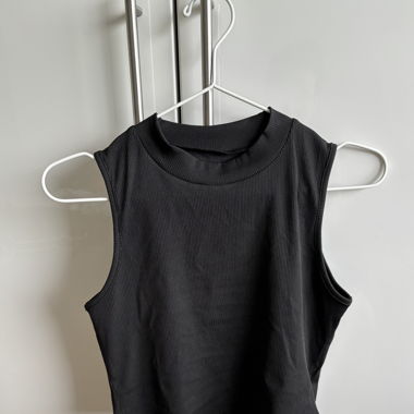 Top schwarz 