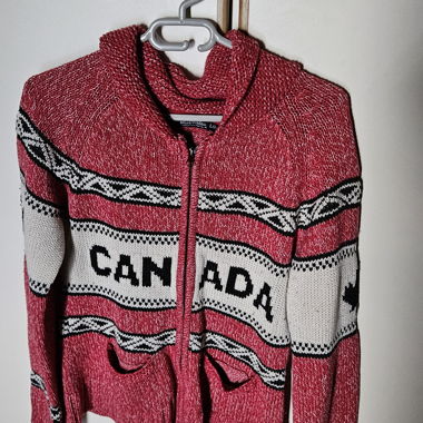 Canada Strickjacke mit Reissverschluss
