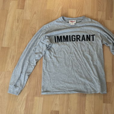 Long Sleve Shirt „Immigrant“