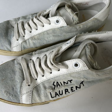 Saint-Laurent-Canvas-Sneaker