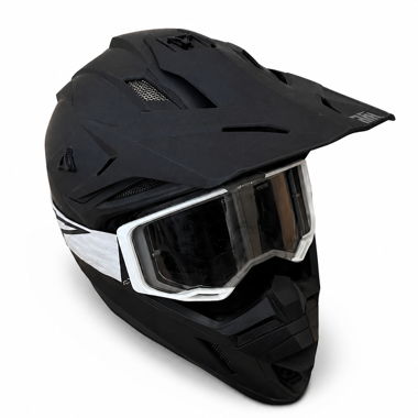 Raven Crosshelm mit Brille