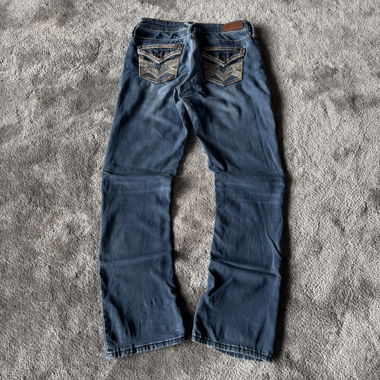 Jeans vintage Y2K bootcut a vita bassa