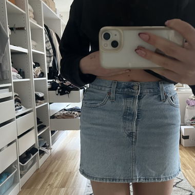 Denim skirt