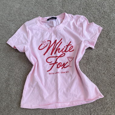 white fox t-shirt