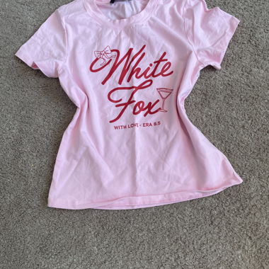 white fox t-shirt