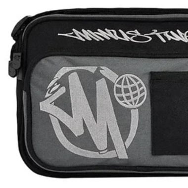 Minus Two Grey/Black Messenger Side Bag