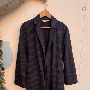 Veste Ensemble Rayé Zara
