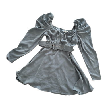 Blaues Kleid