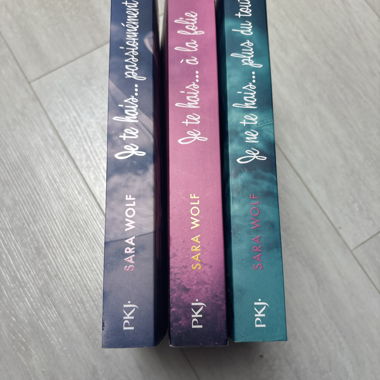 Sara Wolf “Je te hais” trilogie (français)