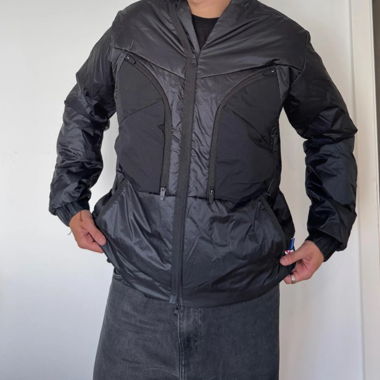 Herren schwarze Jacke Reindee Lusion