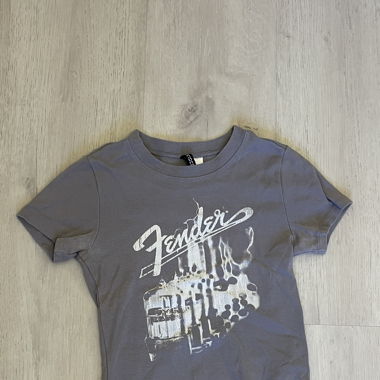 Graues Baby tee mit Aufdruck