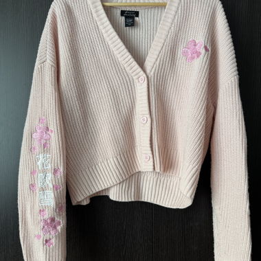 Sakura Knit Sweater Jacket