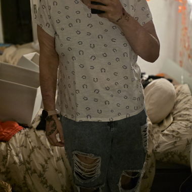 T‑shirt pferdehufen 