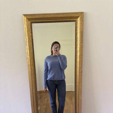 Sweatshirt blau