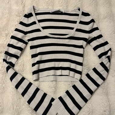 Pull rayé Bershka