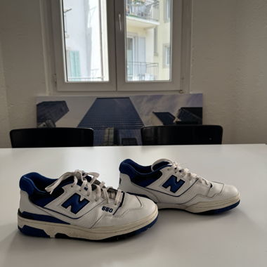 New Balance 550 Bleu Blanc