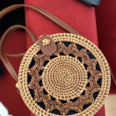 Runde süsse Tasche - ideal für den Sommer!