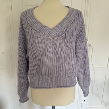 Pulli H&M violet, Gr. S