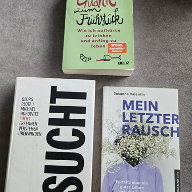 Set de livres sur la dépendance & l’alcool