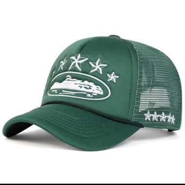 Green/White Cap 