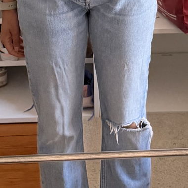 Jeans vita alta H&M
