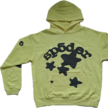 Sp5der Hoodie gelb