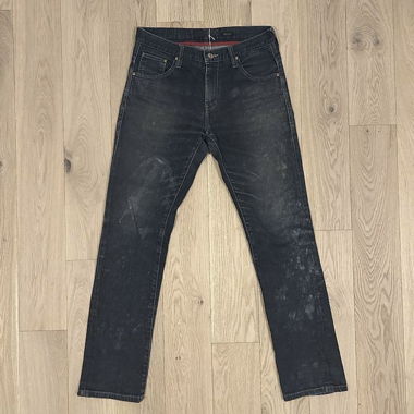 Vintage Evisu Waxed Straight Leg Jeans