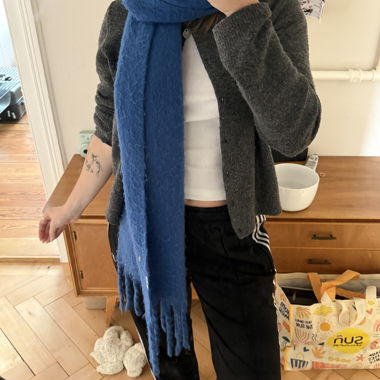 Sciarpa blu
