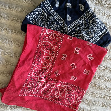 Bandanas colorés
