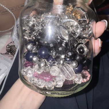 Mixed Jewelry Lot Glass