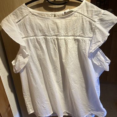 weisse sommerbluse